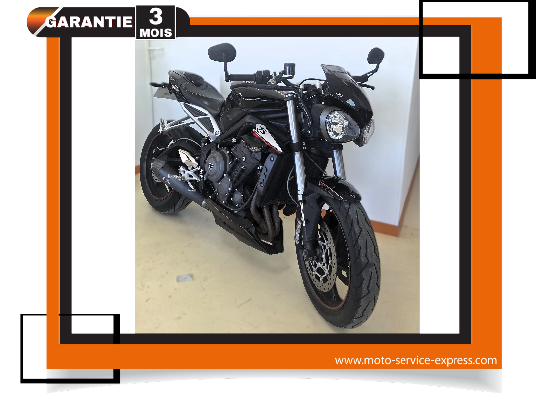 TRIUMPH STREET TRIPLE RS 765 - 2017 - 16618 KM 