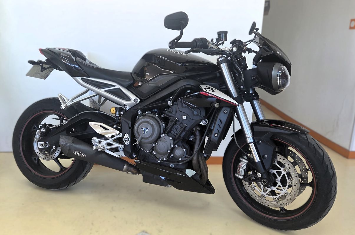 TRIUMPH STREET TRIPLE RS 765 - 2017 - 16618 KM 