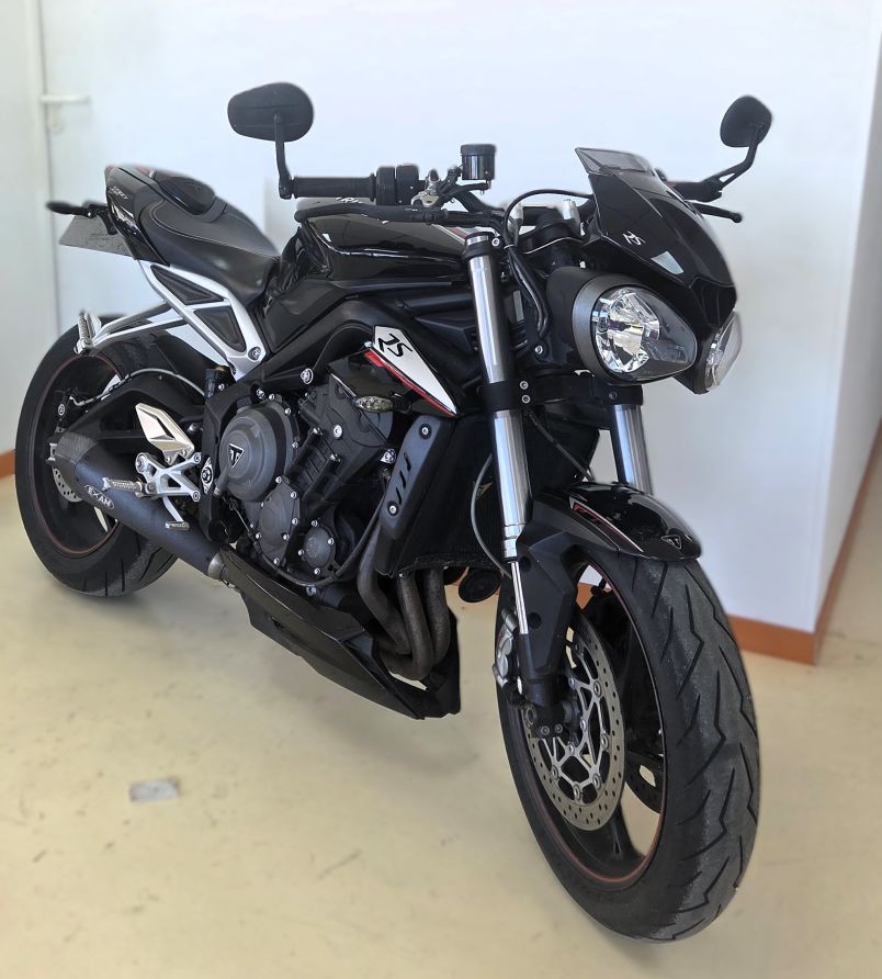 TRIUMPH STREET TRIPLE RS 765 - 2017 - 16618 KM 
