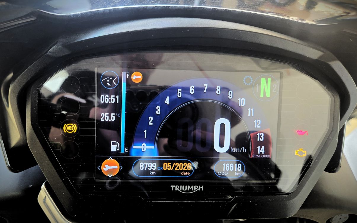 TRIUMPH STREET TRIPLE RS 765 - 2017 - 16618 KM 