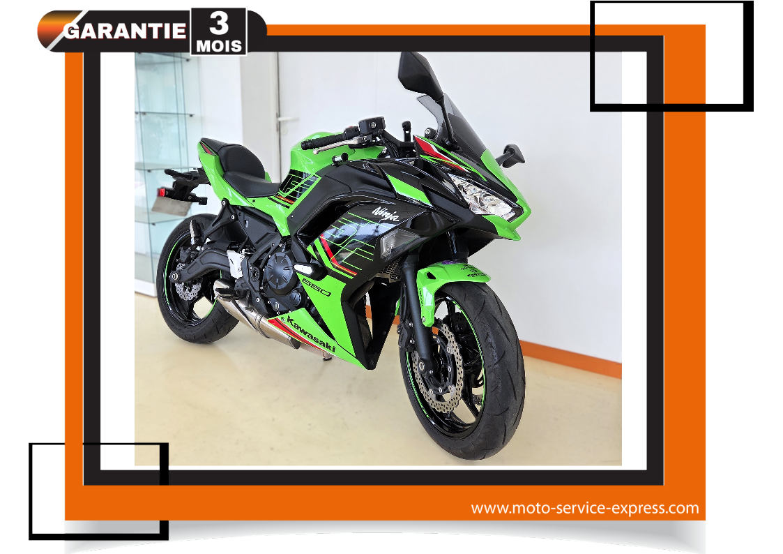 KAWASAKI NINJA 650 A2 - 2023 - 4 415 KMS