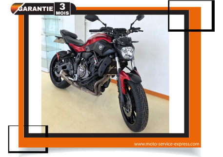 YAMAHA MT07  - 2017 – 28 000 km 