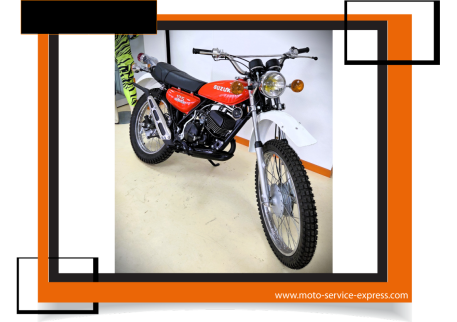 SUZUKI TS 125 - 1976 - 2 KM COMPTEUR