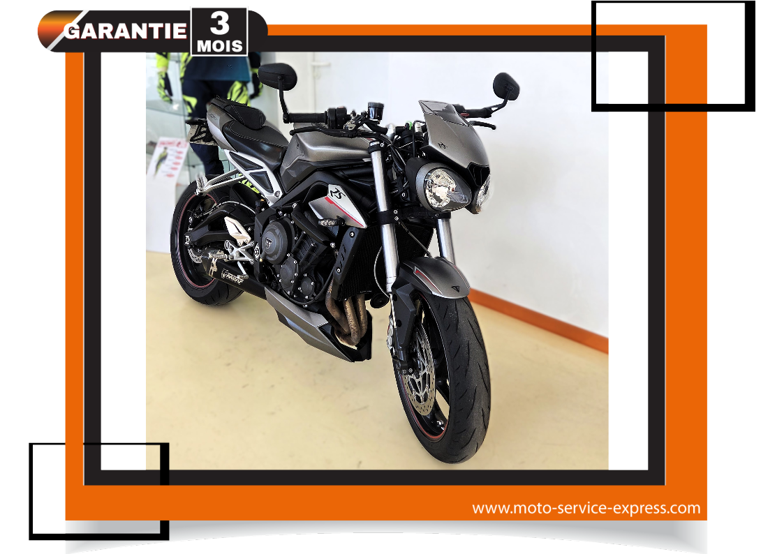 TRIUMPH STREET TRIPLE RS 765 - 2017 - 26 975 KM  