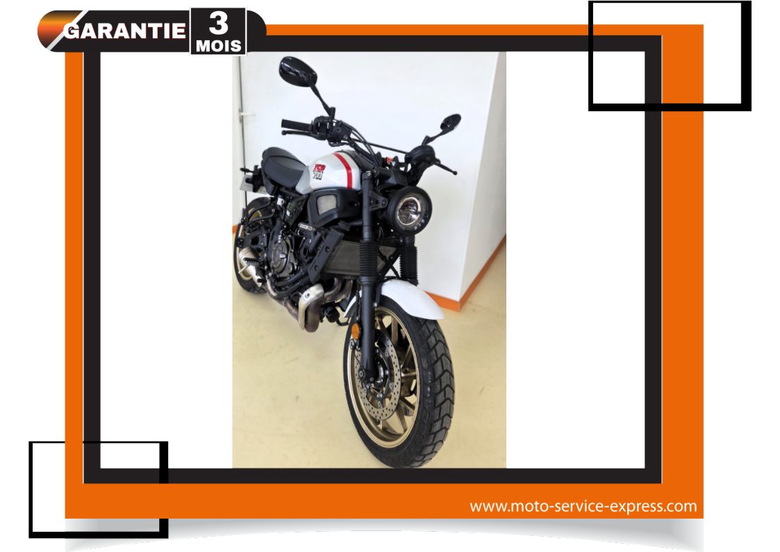 YAMAHA XSR 700  - 2022 – 07 076 kms 