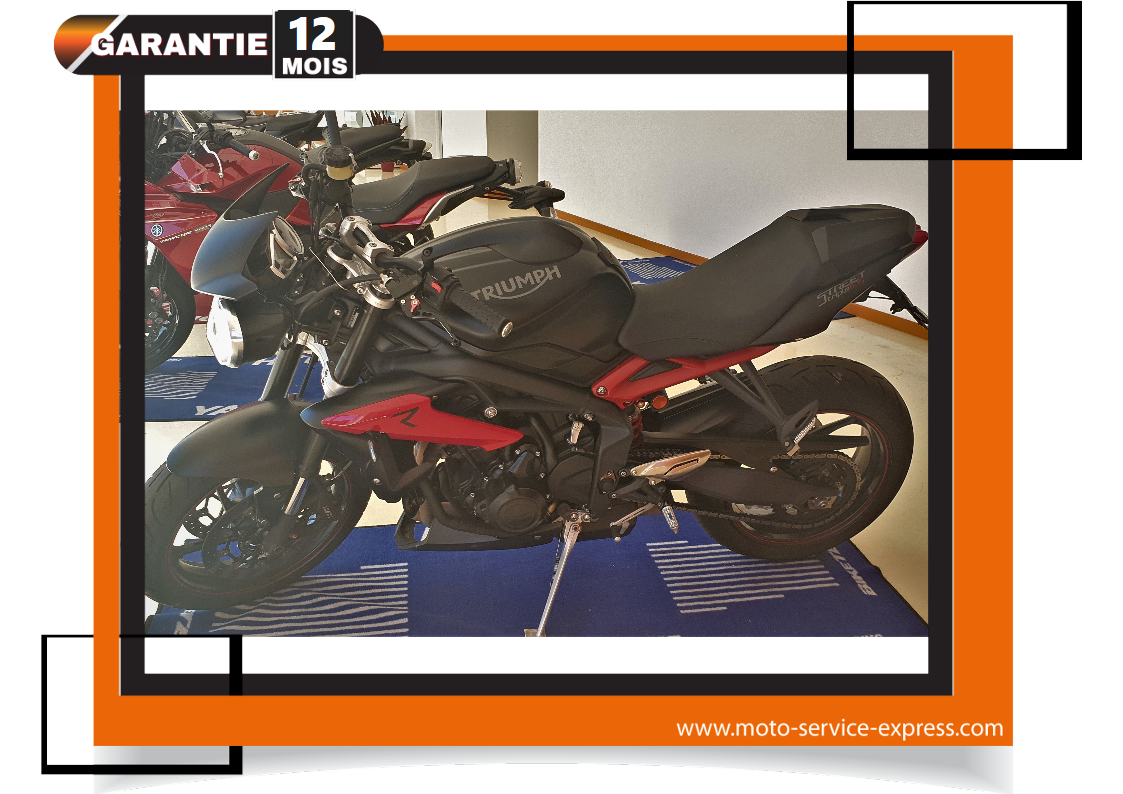 TRIUMPH STREET TRIPLE - 2015 - 27759 KM