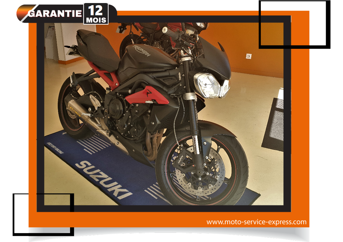 TRIUMPH STREET TRIPLE - 2015 - 27759 KM