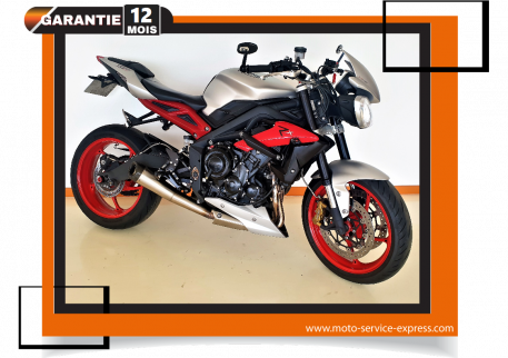 TRIUMPH STREET TRIPLE RX - 2016 - 28307 KM 