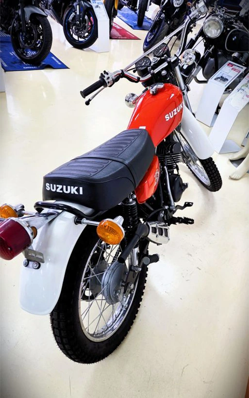 Moto Service Express Reparation Moto Merignac SUZUKI TS 125 1976 2 KM COMPTEUR 4 1